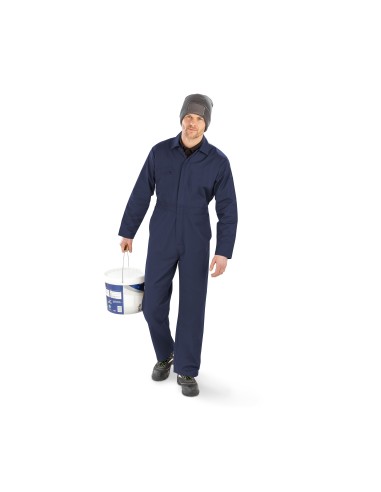 RES-R510X-Recycled Action Overall With Zip Front